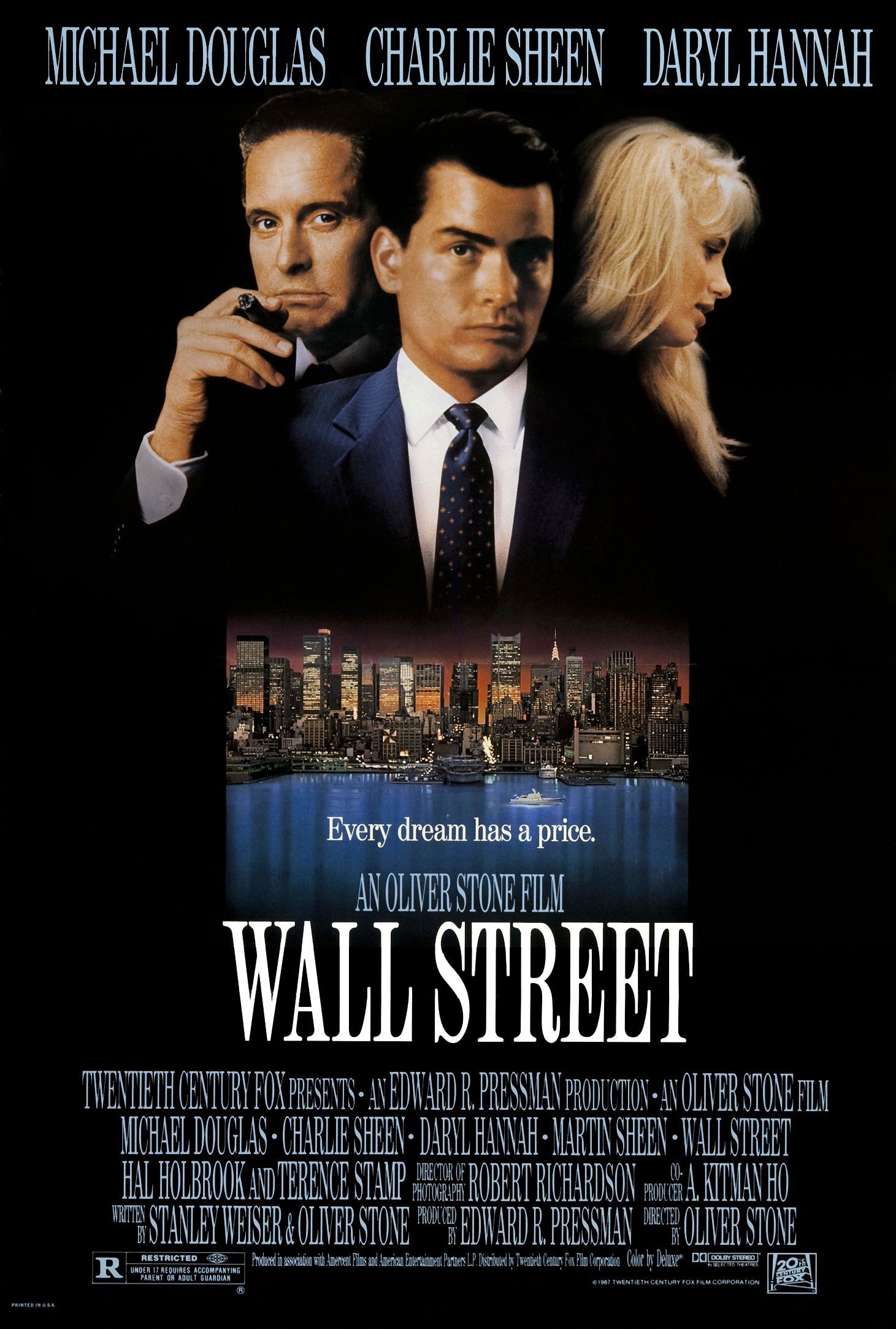 Wall Street movie poster